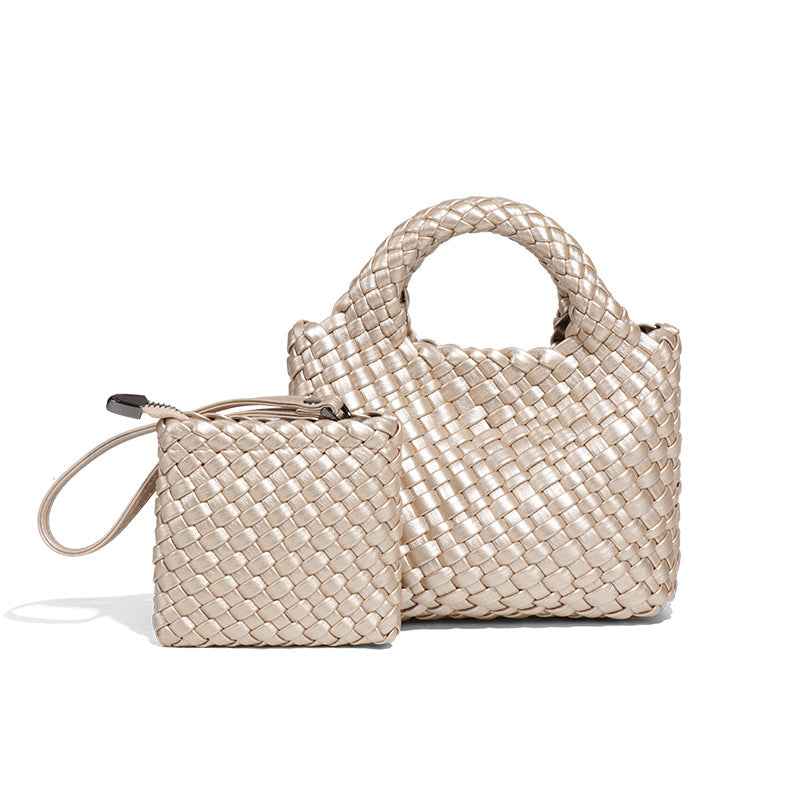 Korean Style Hand-woven Vegetable Basket Summer Fashion Trendy Handbags