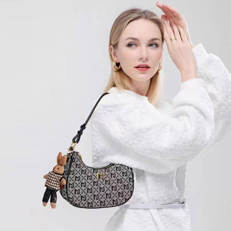 Women's Fashion Saddle Underarm Niche High-grade Portable Shoulder Bags