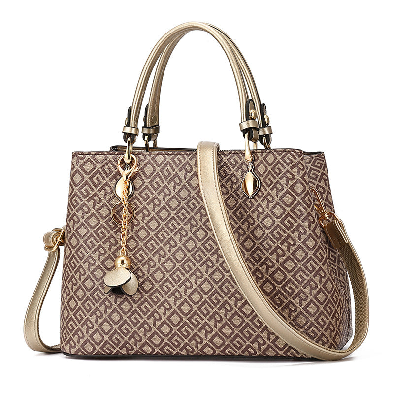 Women's Elegant High-grade Mom Mother-in-law Large Capacity Handbags
