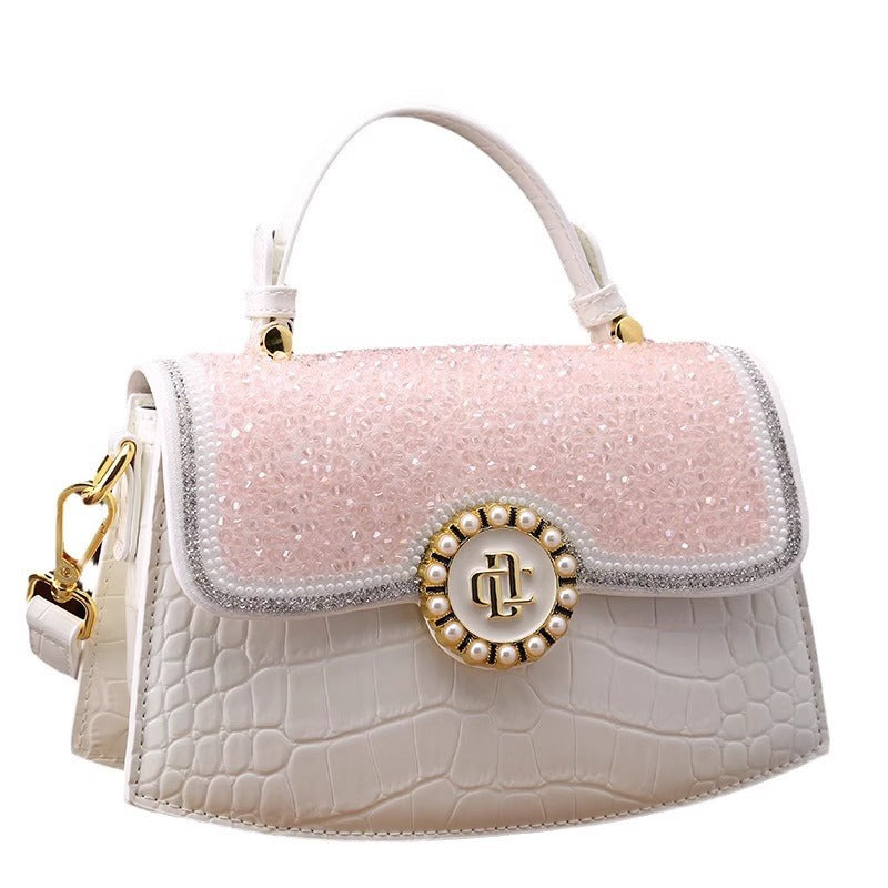 Snake Pattern Elegant Lady Mom Light Luxury Handbags