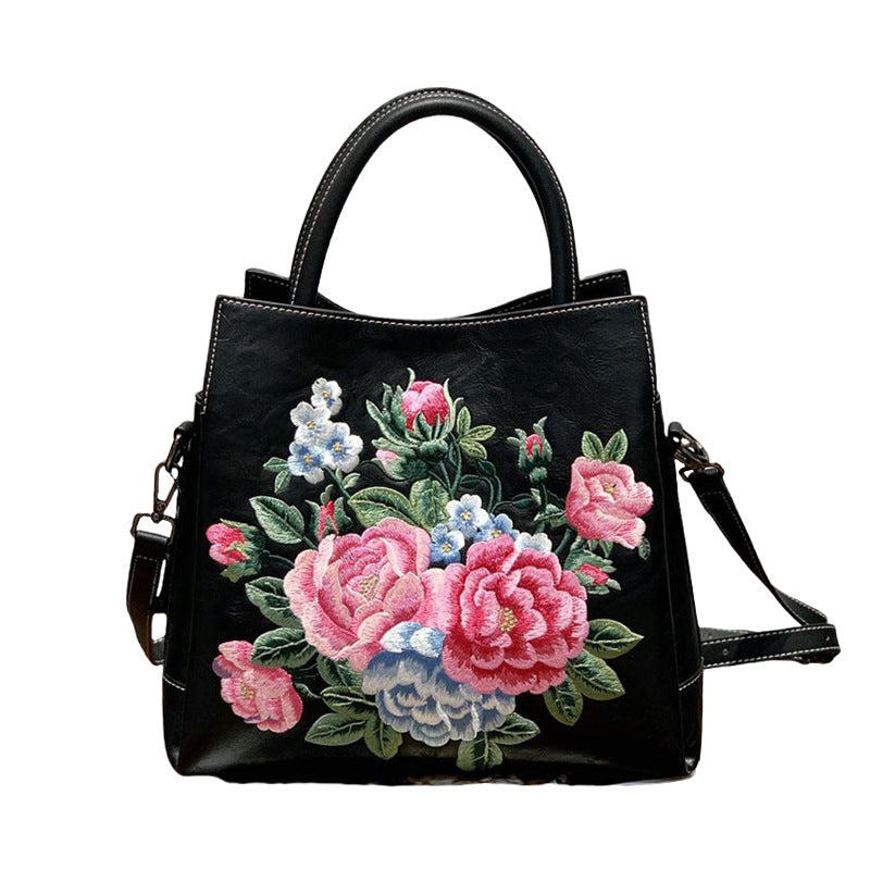 Women's Retro Chinese Style Embroidery With Cheongsam Handbags