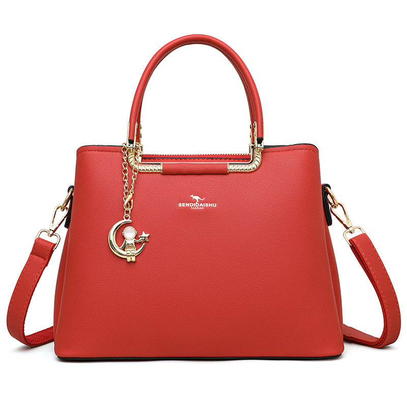 Women's Graceful Mom Soft Leather Fashion Bags