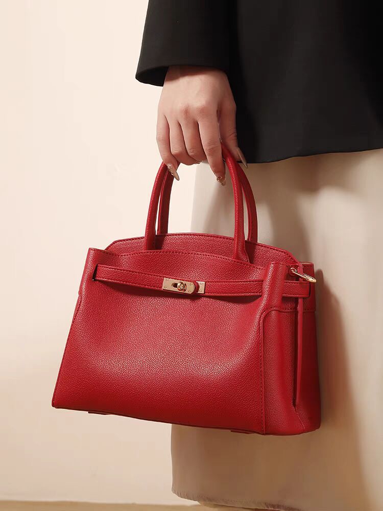 Women's Autumn Advanced Texture Large Capacity Portable Handbags