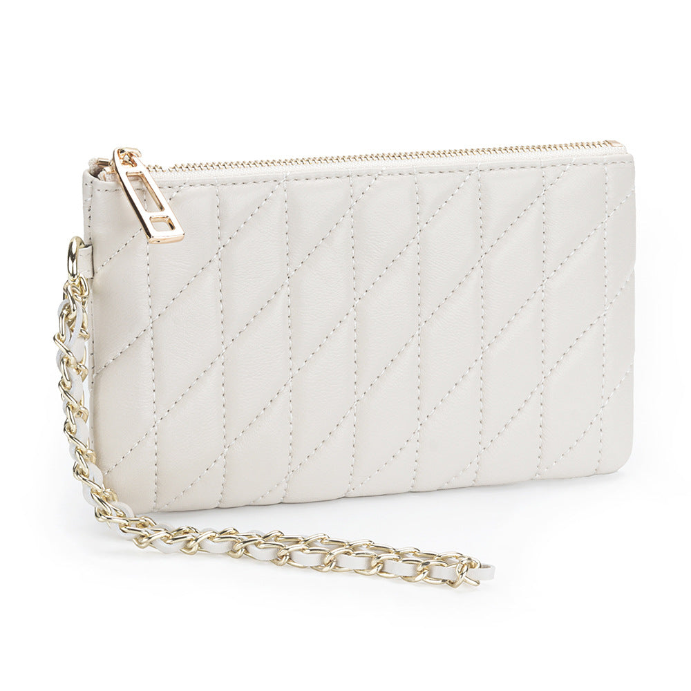 Women's Fashion Embroidery Classic Style Long Mobile Storage Bags