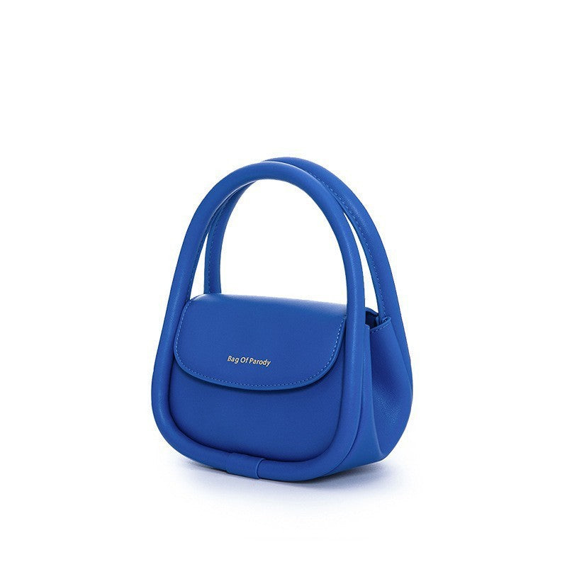Women's Wedding High Sense Bridal Portable Soft Bread Handbags