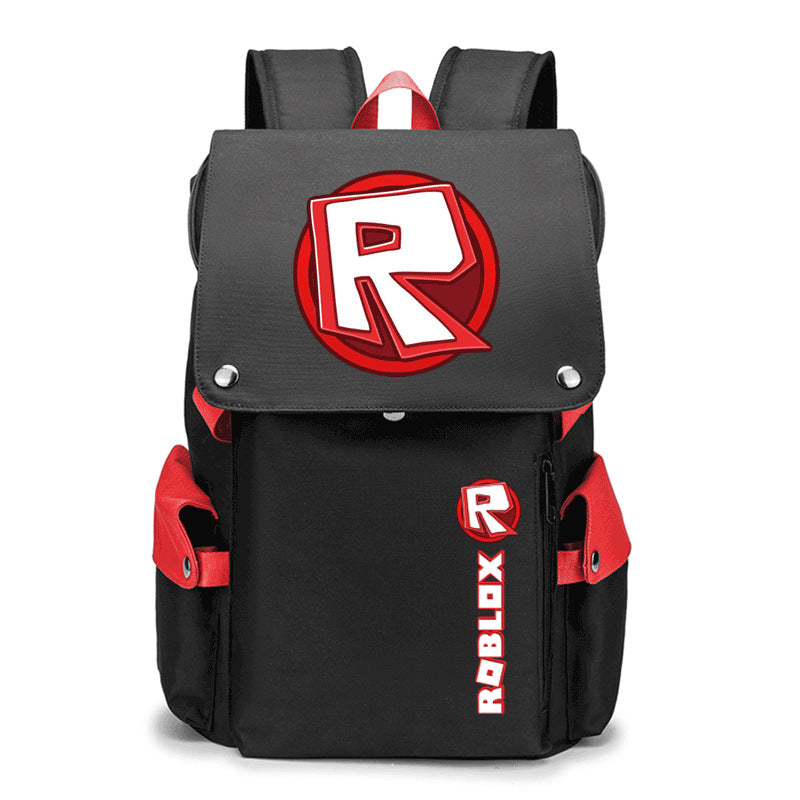 Women's & Men's & Rob Virtual World Peripheral Large Backpacks