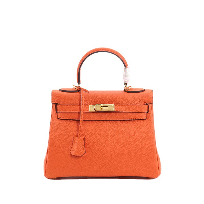 Women's Leather Kelly Red Hand-held Wedding Bride Crossbody Bags