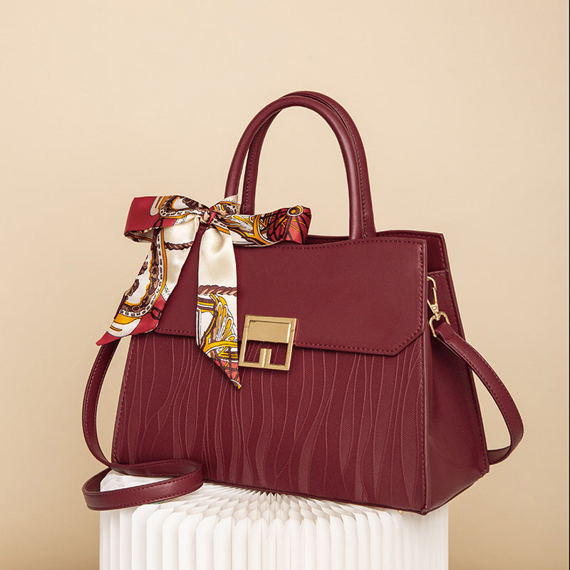 Women's Red Female Mother Wedding High-grade Mother-in-law Shoulder Bags