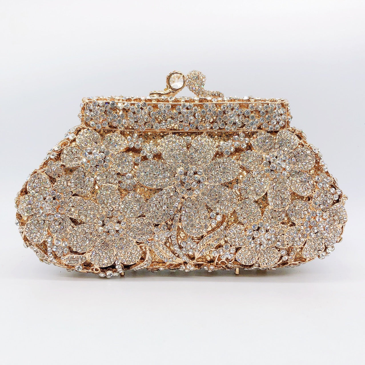 Women's Wei Mermaid Order Diamond Hollow Rhinestone Evening Bags