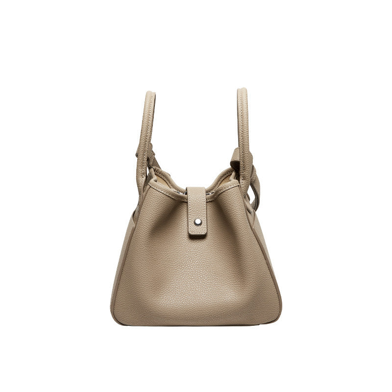 Women's Design Vegetable Basket Summer Genuine Leather Handbags