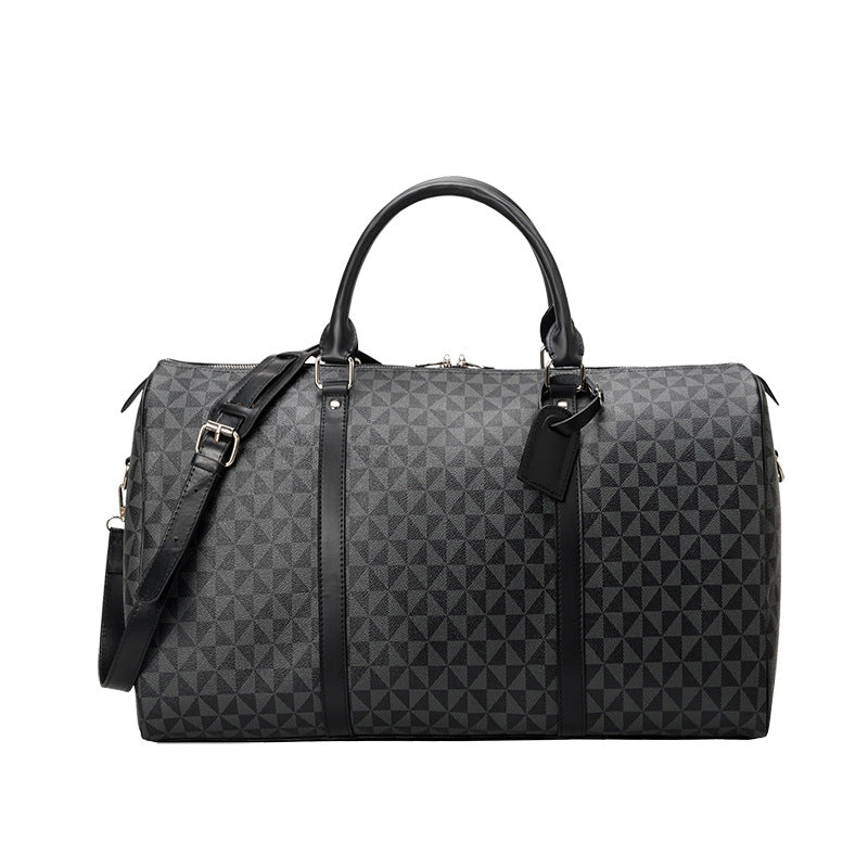 Women's Long-distance Large Capacity Business Printing Boston Handbags