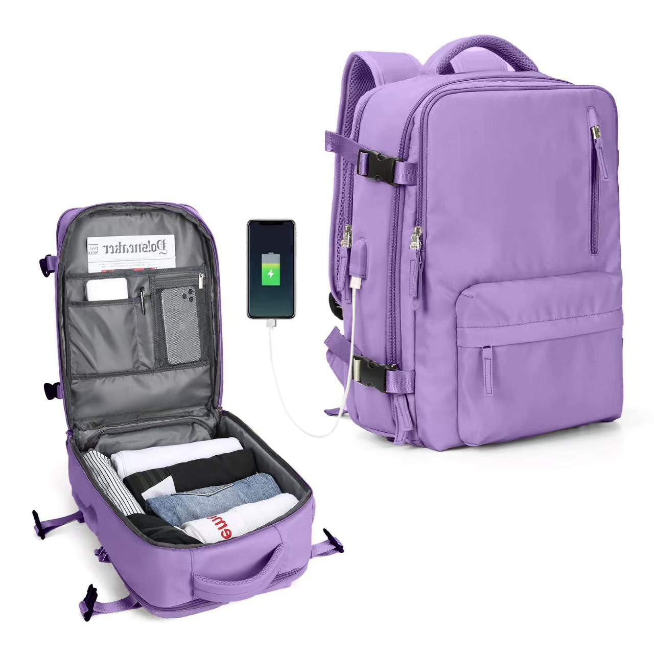 Women's Large Capacity Multifunctional Leisure Business College Backpacks