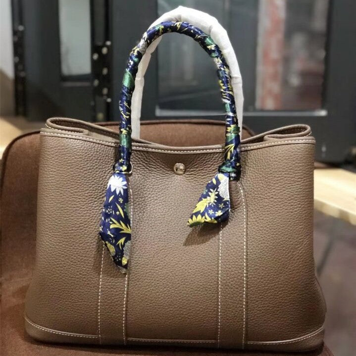 Women's Large Capacity Totes Cow Leather Simplicity Handbags