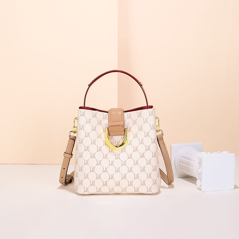 Women's Popular Fashion Simple Commute Texture Crossbody Bags