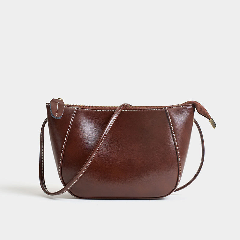 Women's First Layer Cowhide Genuine Leather High-grade Crossbody Bags