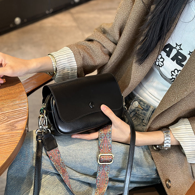 Women's Genuine Leather Retro Elegant Commute High-grade Bags
