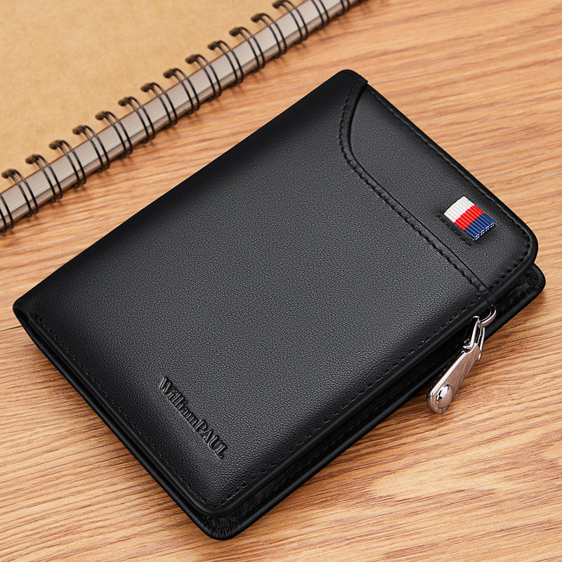 Men's Emperor Paul Short Genuine Leather First Men's Wallets