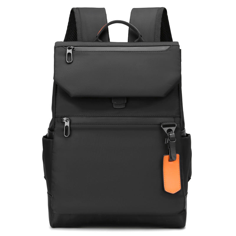 Men's Washed Cloth Business Computer Commuter Lightweight Backpacks