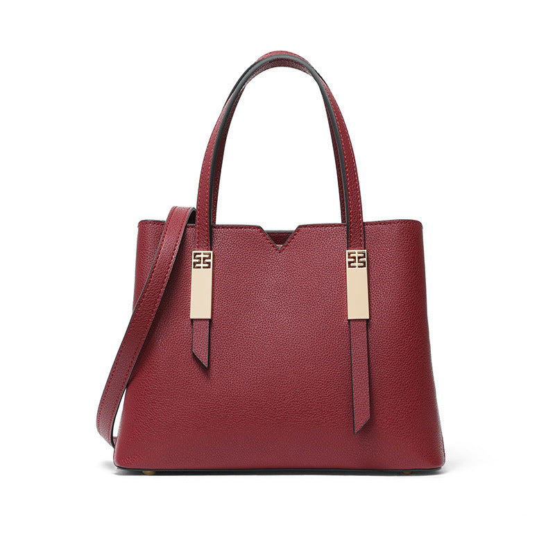 Women's Wedding Portable Vintage Leather Mom Shoulder Bags