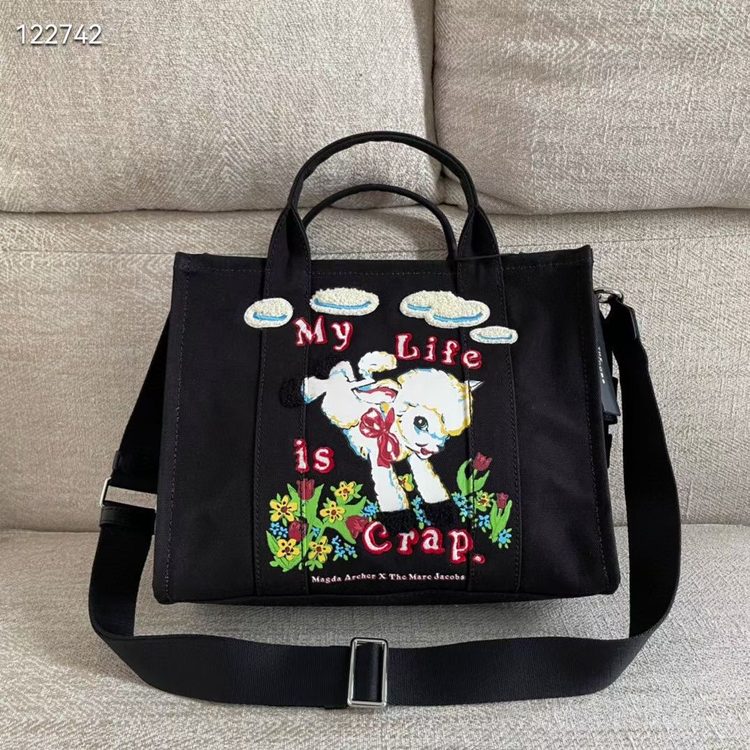 Women's Trendy Canvas Jacquard Commuter Fashion Handbags