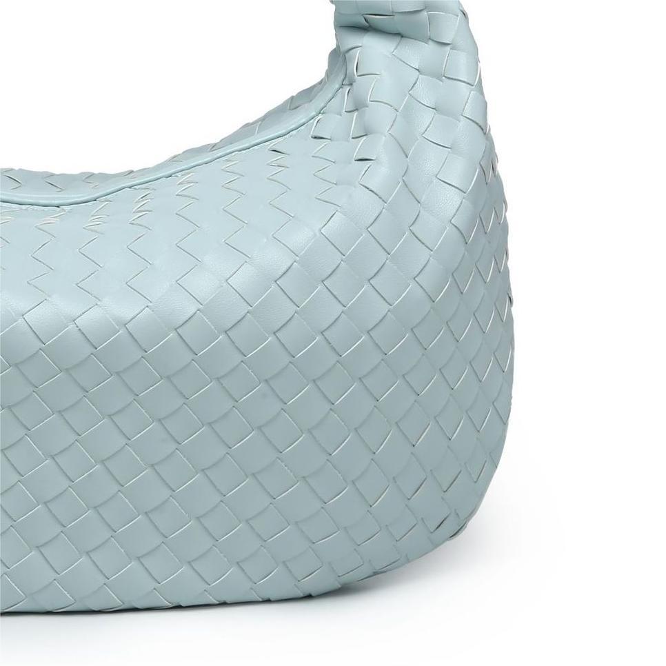 Women's Large Summer Versatile Fashion Dumpling Selenodont Croissant Solid Handbags
