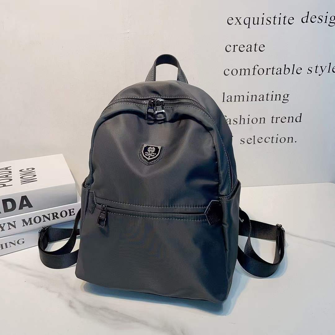 Women's Oxford Cloth Simple Solid Color Commuter Backpacks