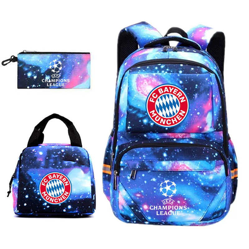 Fashion Trend Real Madrid Barcelona Paris Backpacks