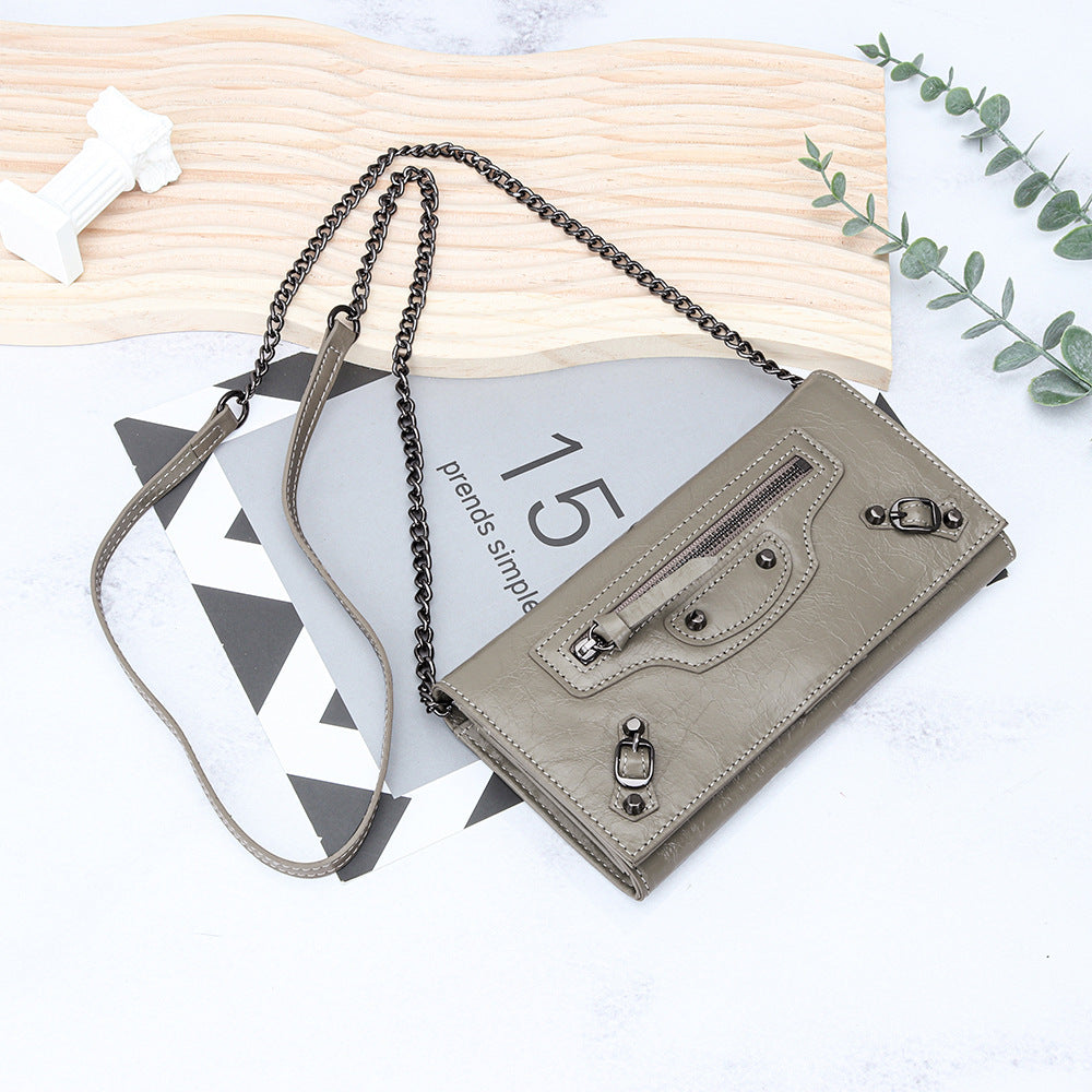 Women's Insertion Machine Car Chain Fashion Large Capacity Crossbody Bags