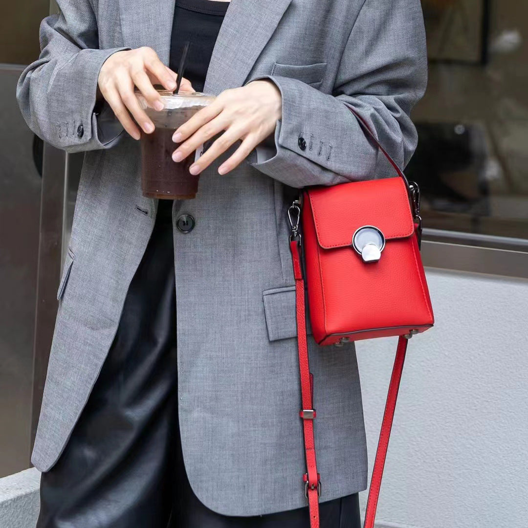 Mobile Korean Style Fashion Large Screen Crossbody Bags