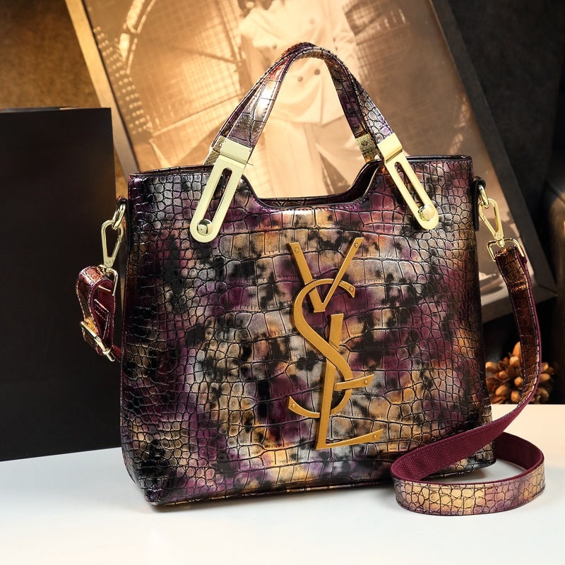 Women's Large Capacity Totes Genuine Leather Niche Handbags