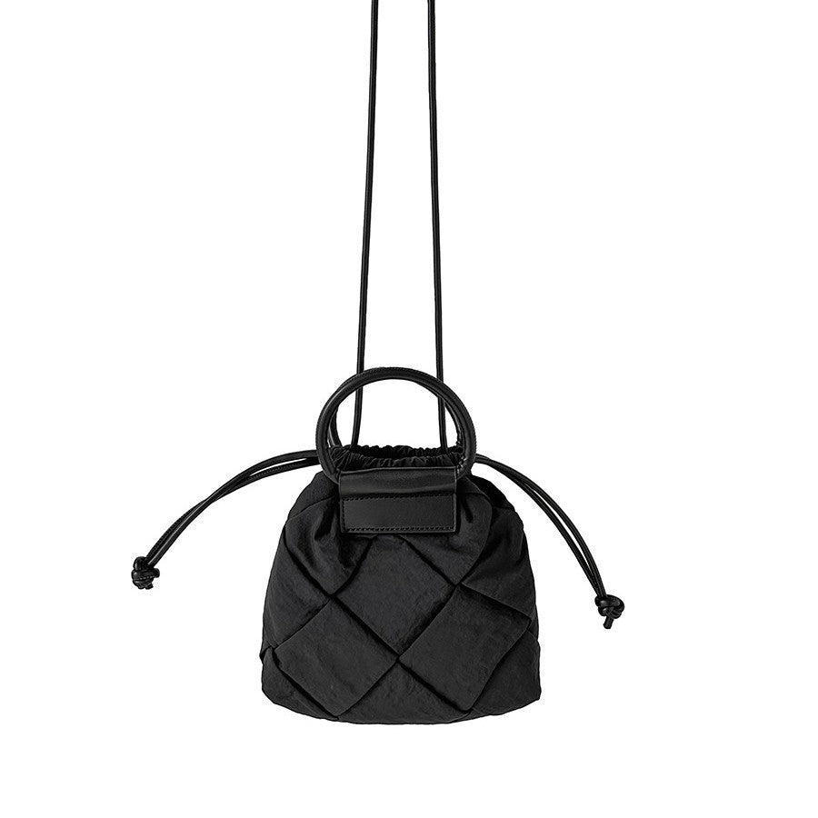 Women's Woven Creative Design Portable Cloth Fashion String Crossbody Bags