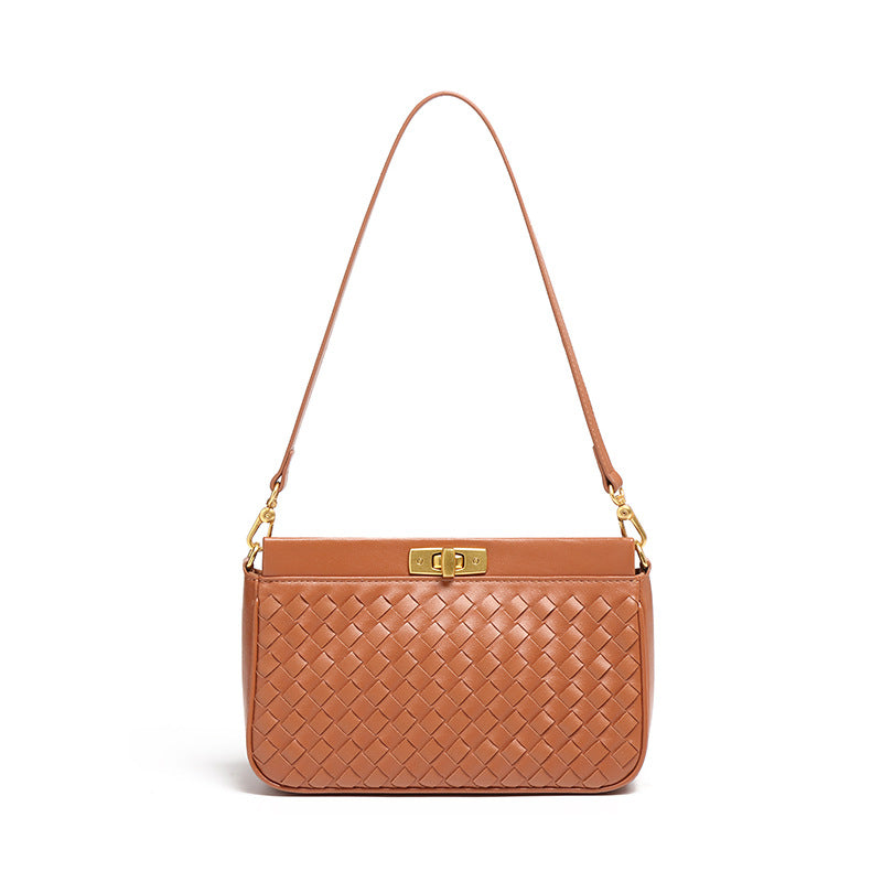 Women's Early Spring Fashion Hand-woven Dating Underarm Arm Bags