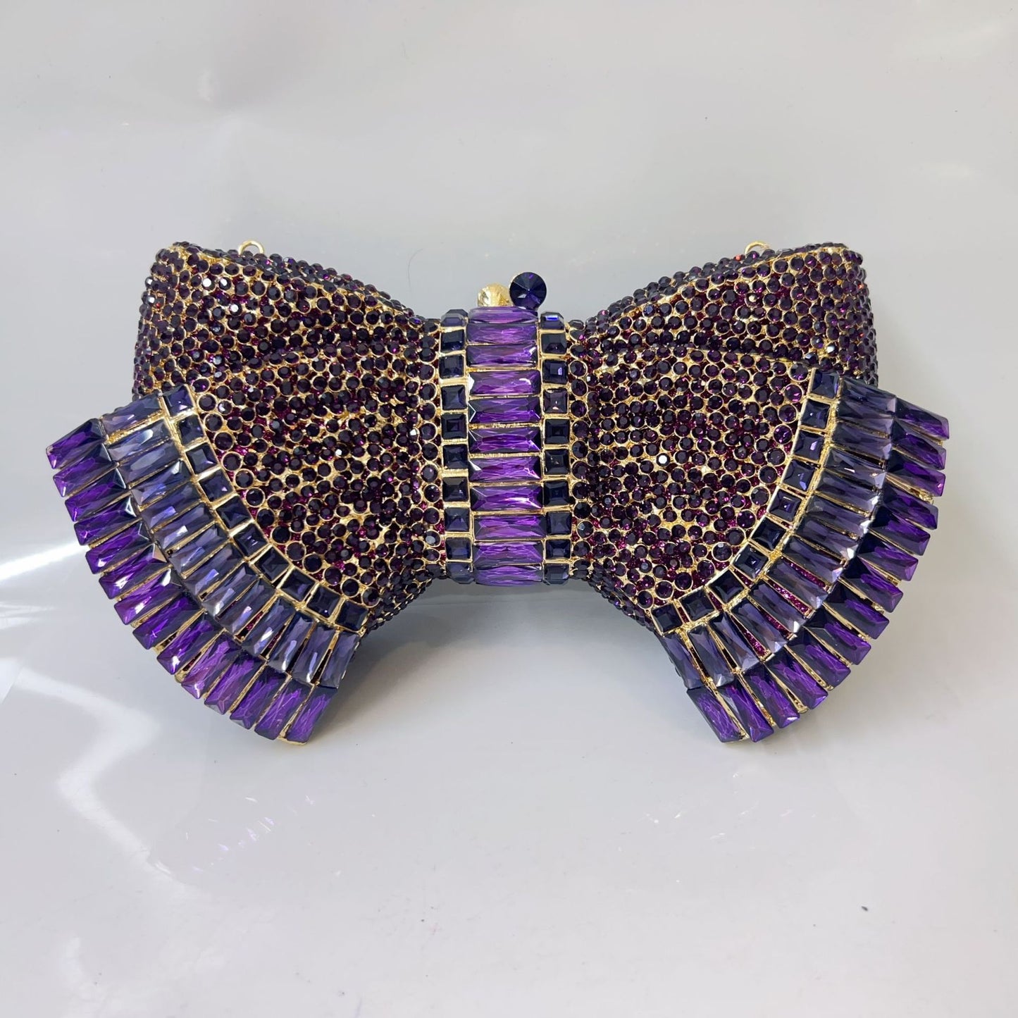 Women's Strictly Selected Bow Diamond Banquet Full Evening Bags