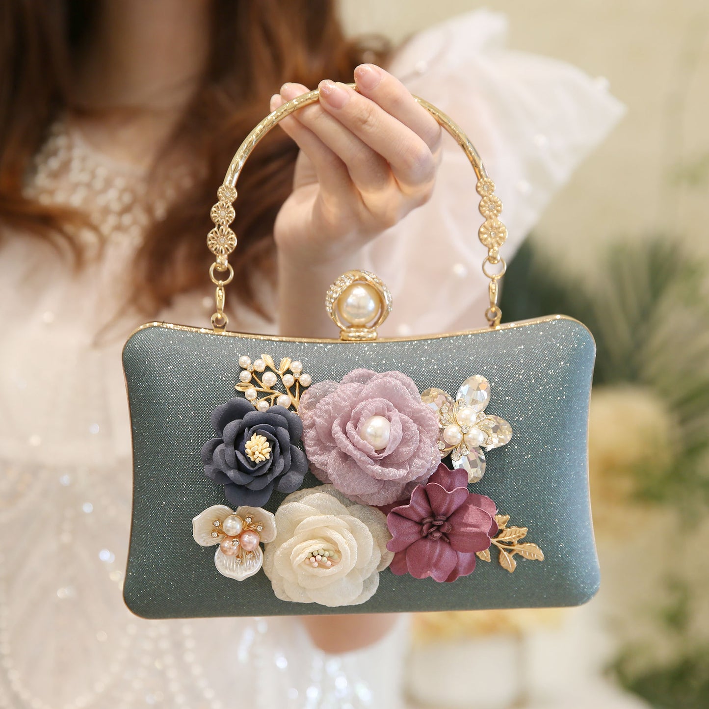 Flower Dinner Portable Fashion Banquet Packaging Bags