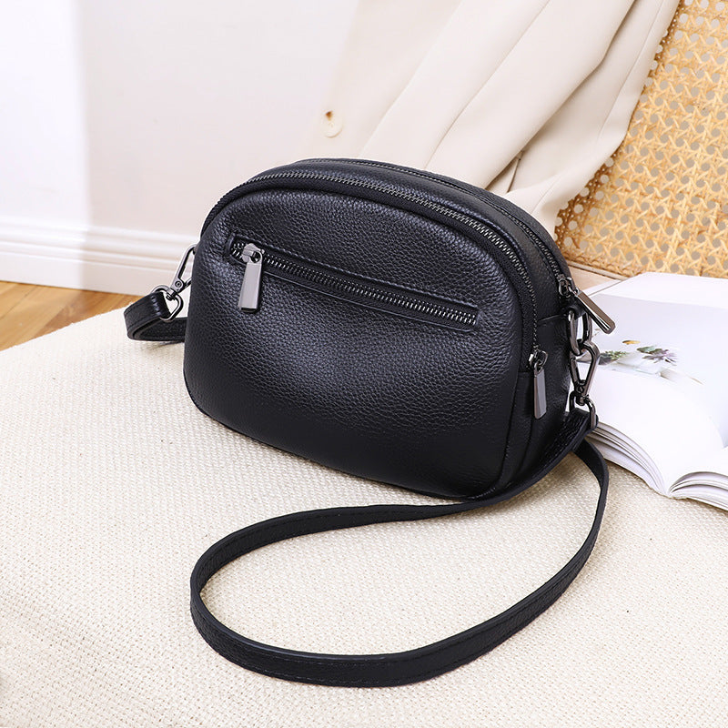 Women's Versatile Summer Large Capacity Fashion Genuine Crossbody Bags