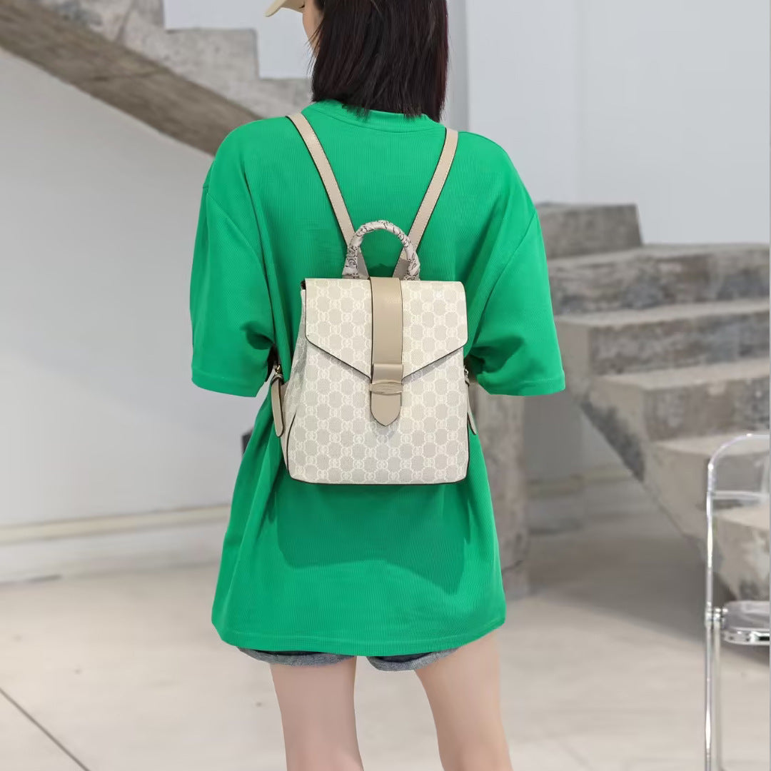 Women's Fashion Series Large Capacity Difference Saddle Shoulder Bags