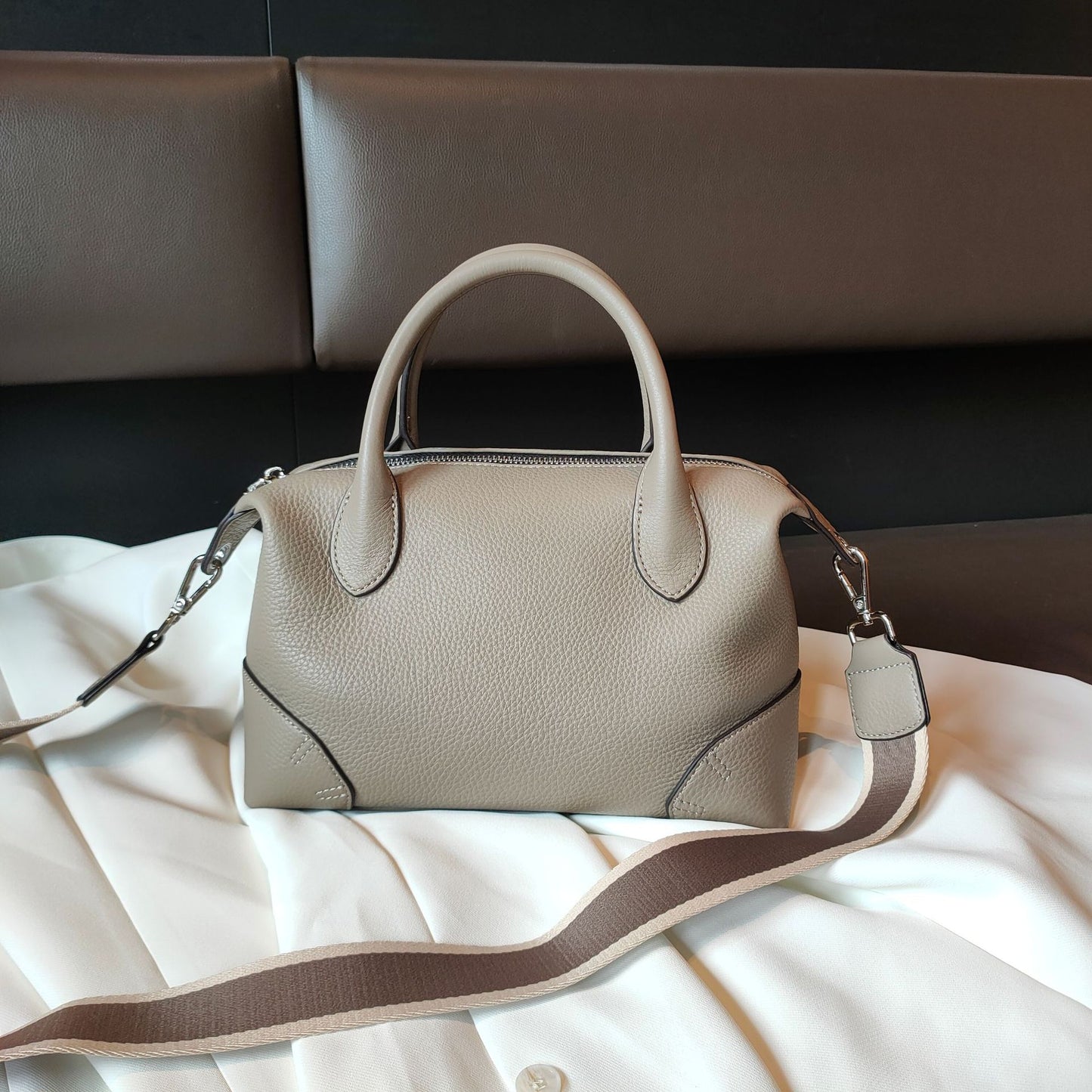 Women's Simple Cowhide Dumpling Retro For High Bags