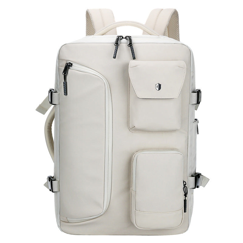 Men's Simple Large Capacity Vacuum Expansion High Backpacks