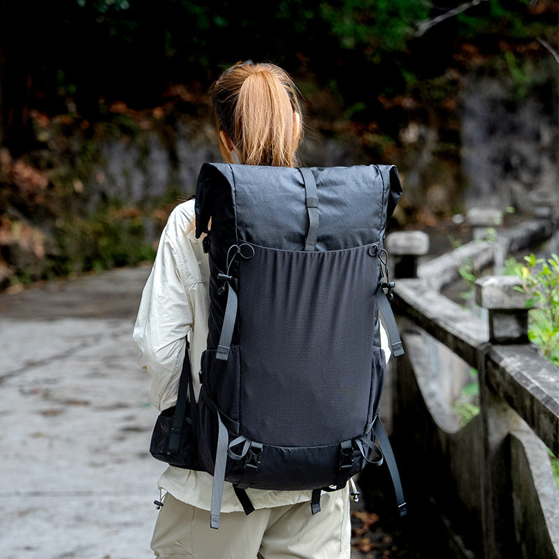 Scalable Capacity Lightweight Waterproof Curved Edge Mountaineering Backpacks