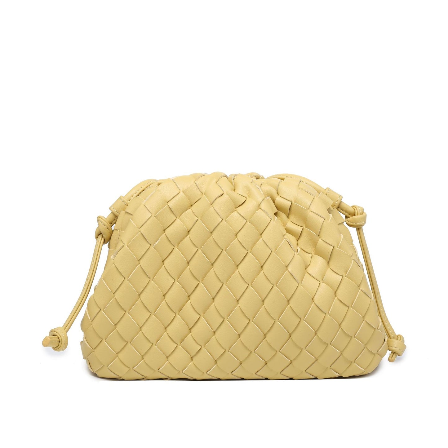 Women's Hand-woven Cloud Stylish Textured High Dumpling Crossbody Bags