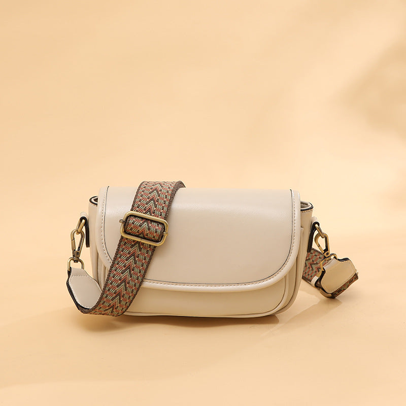 Women's Retro Oil Wax Skin Broadband Bags