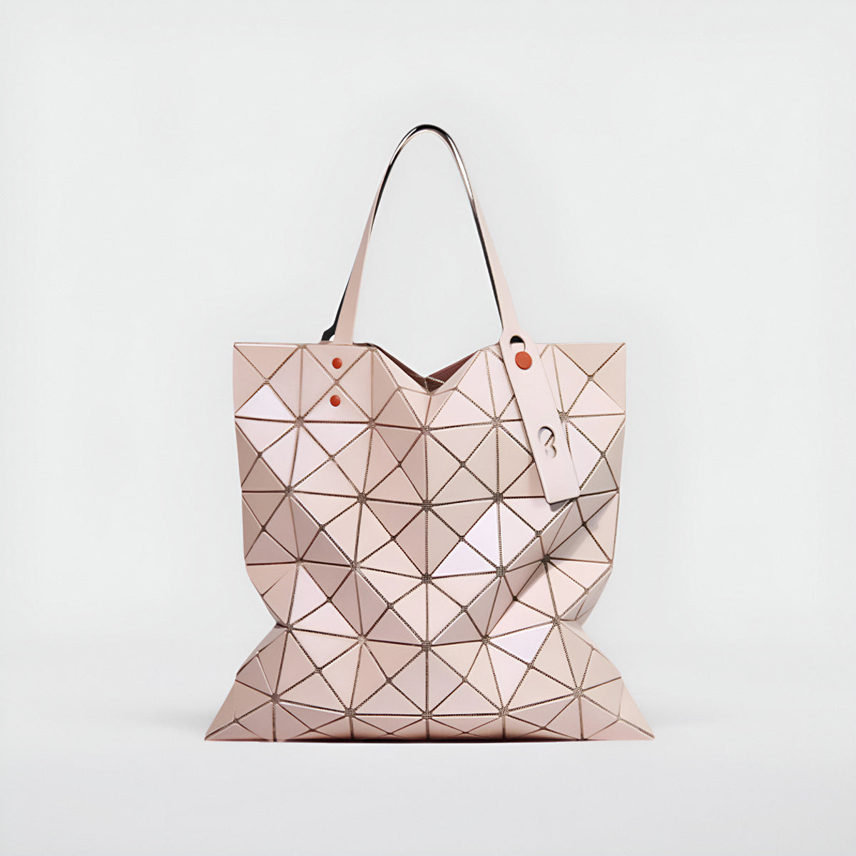 Women's Frosted Geometric Diamond Quilted Large Capacity Handbags