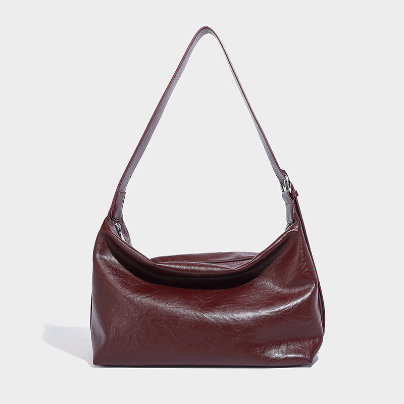 Hot Commuter Soft Leather Portable Motorcycle Shoulder Bags