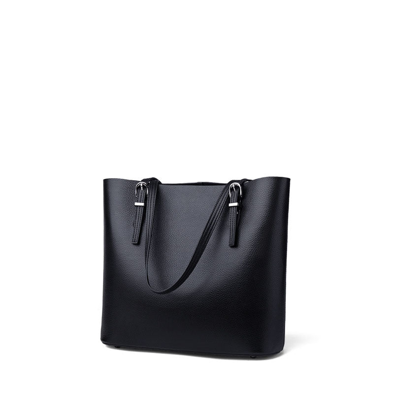 Women's Genuine Leather Female Fashion Design Commuter Shoulder Bags