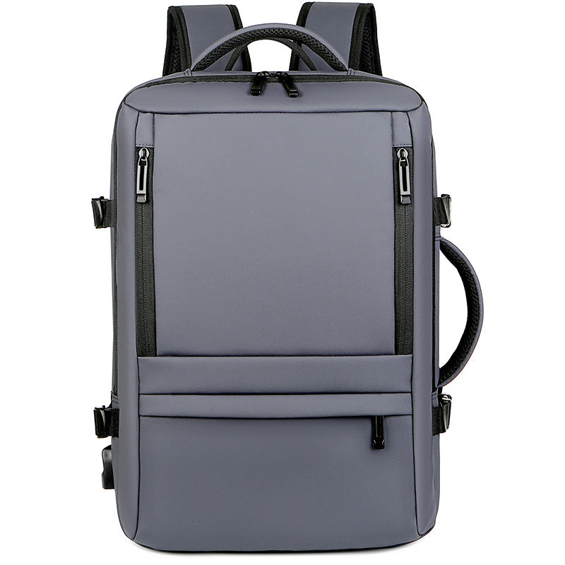 Men's Versatile Color Matching Computer Strap Reflective Backpacks