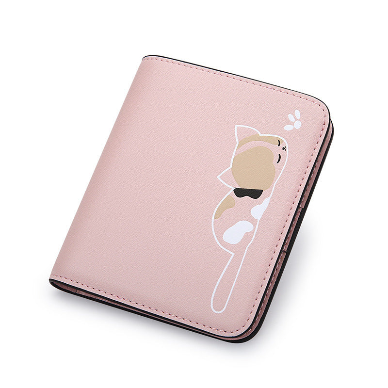 Women's Mexican Short Thin Korean Style Fresh Ladies Wallets