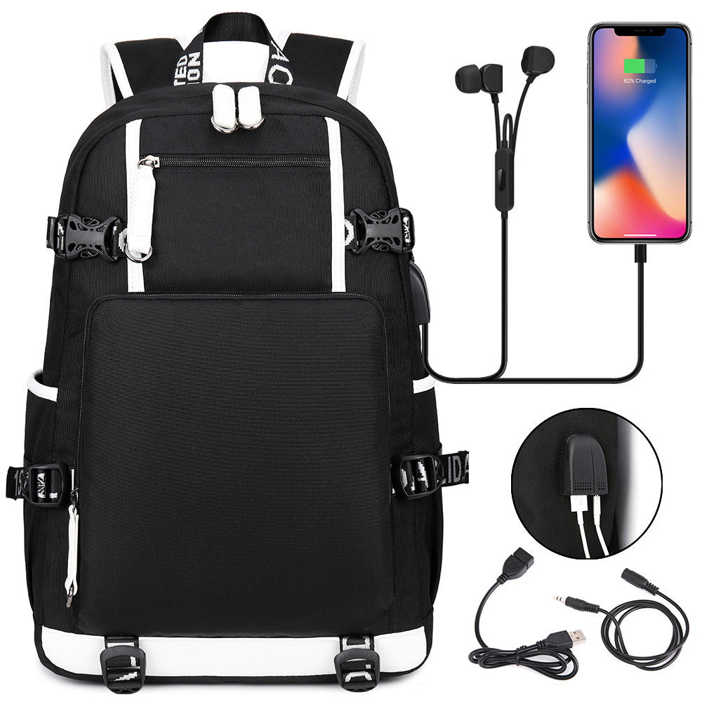 Women's & Men's & Printed Youth Large Capacity Backpacks