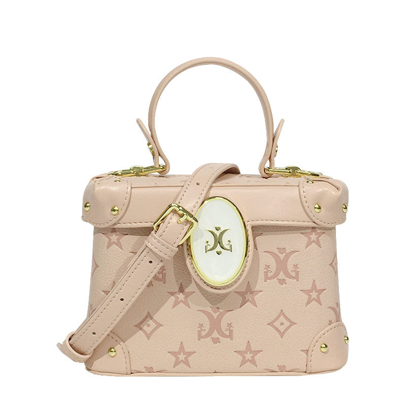 Women's Design Portable High-grade Fashion Box Shoulder Bags