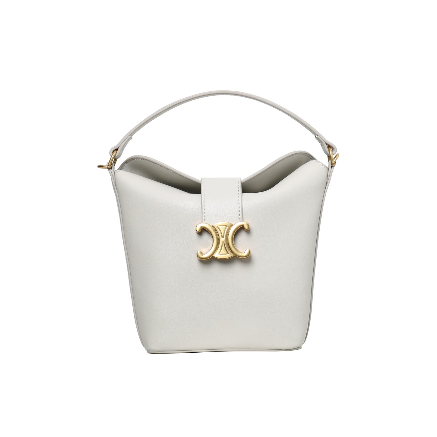 Attractive Versatile Arc Design Retro High-grade Handbags