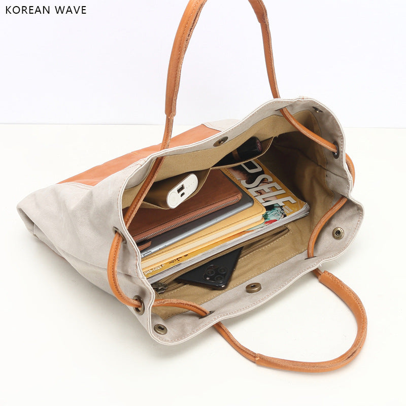 Women's Genuine Leather Large Capacity High-grade Versatile Shoulder Bags